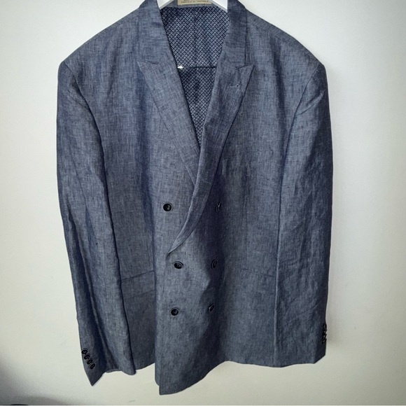 Joseph Abboud Men’s Blue Sports Coat - Picture 1 of 10